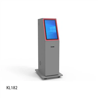 Kiosk med flera typer av kortproblem